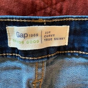 GAP curvy true skinny 32R